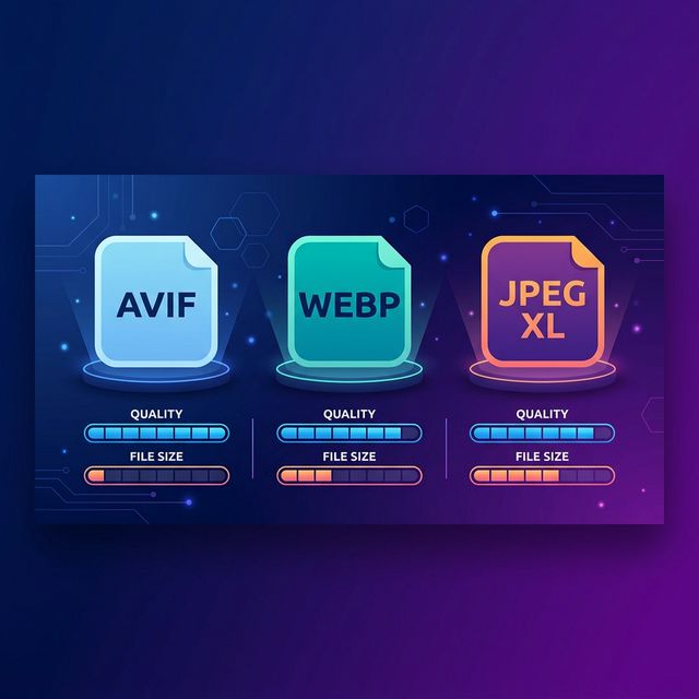 AVIF vs WEBP vs JPEG XL: The 2026 Image Format Guide