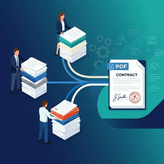 How to Prepare Multi-Party Contracts for Electronic Signing