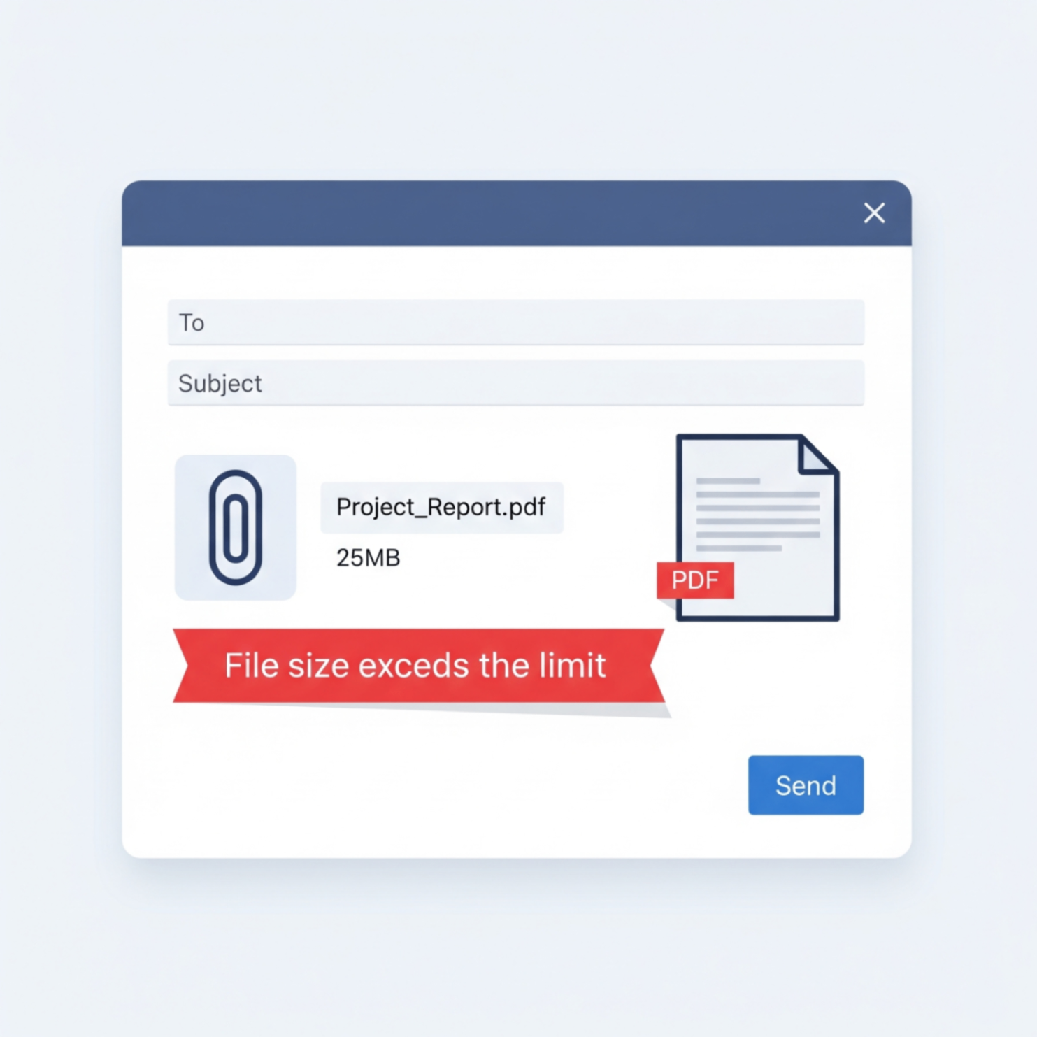PDF Too Large to Email? 3 Simple Ways to Send Large Files